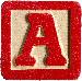 Letter &quot;A&quot; Block